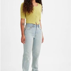 Levi's Women's Light Blue Straight Leg Jeans